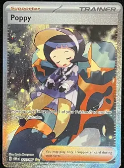Poppy 227/197 Obsidian Flames Special Illustration RARE Holo Pokemon Card NM+ - Image 1