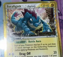 Feraligatr Delta Species 2/101 STAMPED Dragon Frontiers Reverse Holo Card 2006! - Image 3