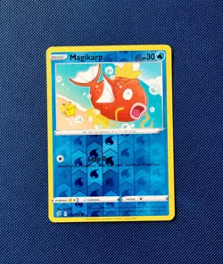 Pokemon Card Magikarp Rebel Clash Reverse Holo 039/192 Near Mint - Image 1