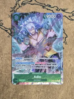 One Piece Card Game Adio (Parallel) OP09-023 Super Rare NM English - Image 1