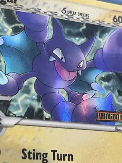 Pokemon Card - Gligar Dragon Frontiers 16/101 Rare Reverse Holo Stamped - LP - Image 2