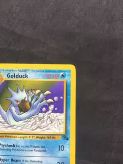 Pokemon Cards: Fossil 1st Edition Uncommon: Golduck 35/62 - Image 3