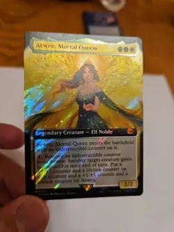 Arwen, Mortal Queen (Extended Art) (Surge Foil) Universes Beyond: Middle-Earth F - Image 1