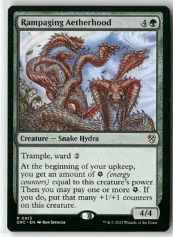 Rampaging Aetherhood 15 Near Mint MTG Aetherdrift Magic - Image 1