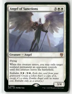 Angel of Sanctions 62 Near Mint MTG Aetherdrift Magic - Image 1