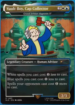 Vault Boy Cap Collector Grand Arbiter Augustin IV Secret Lair Promo MINT 511532 - Image 1