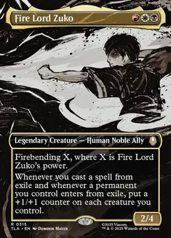 Fire Lord Zuko-Avatar: The Last Airbender-Borderless-Foil-315-NM - Image 1