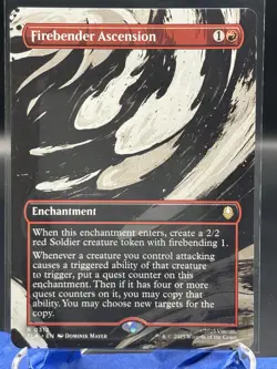 Firebender Ascension (Borderless) R Avatar: The Last Airbender 312 NM MTG - Image 1