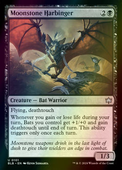 MTG Moonstone Harbinger Foil ** Bloomburrow ** English (NM) - Image 1