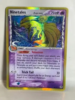 Ninetales 8/101 Dragon Frontiers Delta Holo 2006 Pokemon Card - Image 1