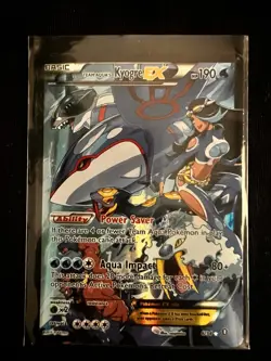 Pokemon TCG Team Aqua's Kyogre EX #6/34 Double Crisis Ultra Rare - Image 1
