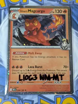Ethan's Magcargo 036 & Arven's 159 Cosmos Holo Destined Rivals Promo Pokemon Tcg - Image 2