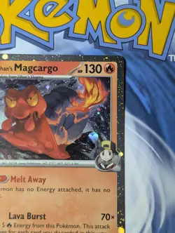 Ethan's Magcargo 036 & Arven's 159 Cosmos Holo Destined Rivals Promo Pokemon Tcg - Image 4