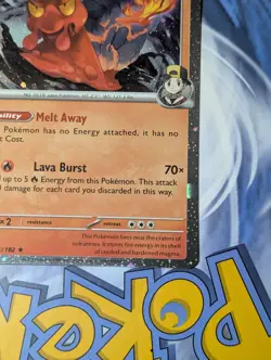 Ethan's Magcargo 036 & Arven's 159 Cosmos Holo Destined Rivals Promo Pokemon Tcg - Image 5