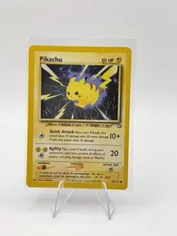 Pikachu - 70/111 - Pokemon Neo Genesis Unlimited Card WOTC Vintage LP - Image 1