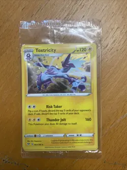 Toxtricity 063/189 Holo Rare Pokemon Cosmos Promo Card Sealed - Image 1