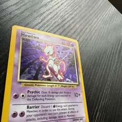 Mewtwo 10/102 Pokemon TCG 1999 Base Set Holo Unlimited Rare NM - Image 2