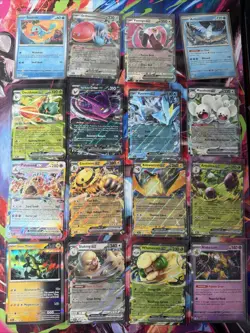 Pokemon 16 ENGLISH Card Lot nm V Max Mega Amazing Ex HOLO Rare Hits Only B66 - Image 1