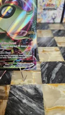 Pokemon TCG Celebi VMAX Sword & Shield Chilling Reign Holo Ultra Rare #008/198 - Image 5
