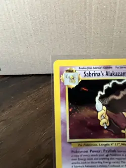 Pokemon Sabrina's Alakazam Gym Challenge Holo Rare Unlimited 16/132 80 HP - Image 2