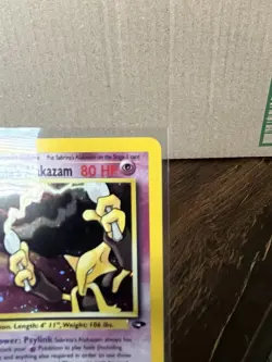 Pokemon Sabrina's Alakazam Gym Challenge Holo Rare Unlimited 16/132 80 HP - Image 3