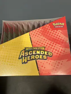 Pokemon TCG Mega Evolution Ascended Heroes / Tech Sticker Case of 12 - Image 2