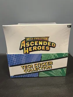 Pokemon TCG Mega Evolution Ascended Heroes / Tech Sticker Case of 12 - Image 4