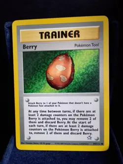 Pokemon TCG Trainer Berry 99/111 Neo Genesis English Vintage NM - Image 1
