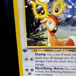 Pokemon TCG Stantler 76/111 Neo Genesis First Edition English Vintage 2000 - Image 3