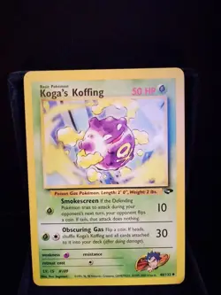 Pokemon TCG Kogas Koffing 48/132 Gym Challenge Englisch Near Mint - Image 1