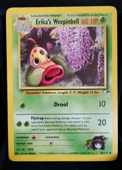 Pokemon TCG Erikas Weepingbell 48/132 Gym Heroes English Near Mint - Image 1