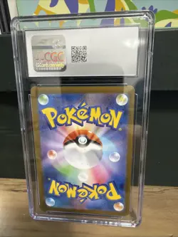 CGC 10 Roggenrola 125/086 AR Art Rare White Flare sv11W Pokemon Card - Image 2