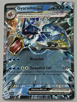 Pokemon Scarlet & Violet Gyarados ex Stage 1 Double Rare HoloFoil #045/198 - Image 1