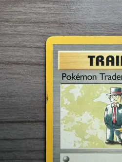 Pokemon TCG Trainer Pokemon Trader 77/102 Rare Base Set Vintage MP - Image 2