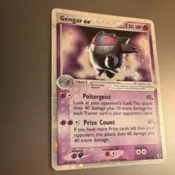 Pokemon Gengar ex EX FireRed & LeafGreen Ultra Rare Holo 108/112 150 HP English - Image 4