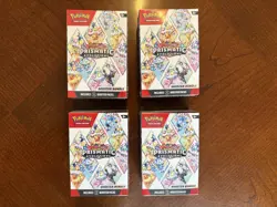 4 Prismatic Evolutions Booster Bundles Pokemon Sealed Lot Of 4 - Image 1