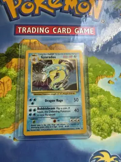 Pokemon Gyarados Base Set Holo Rare WoTC English 1999 NM vintage 💎 - Image 2