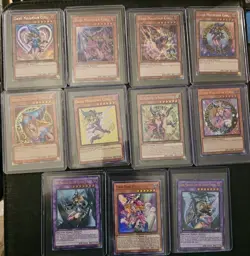 Dark Magician Girl Complete Art Set Quarter Century Alt Art Secret NM YuGiOh - Image 1