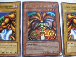 EXODIA KOMPLETT SET ALLE 5 TEILE Serie DB1 NM-ex YU-GI-OH Ultra Rare DB1-DE139 - Image 2