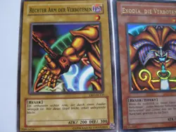 EXODIA KOMPLETT SET ALLE 5 TEILE Serie DB1 NM-ex YU-GI-OH Ultra Rare DB1-DE139 - Image 3