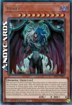 YUBEL • Ultra R Argento • BLC1 IT027 • 1Ed • Yugioh! • ANDYCARDS - Image 1