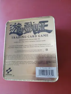 Yu-Gi-Oh Collectors Tin 1996 Seto Kaiba Lord of D. New/Good Condition/See Photos - Image 4