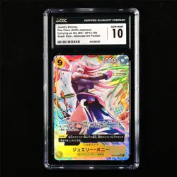 CGC 10 GEM MINT 2025 One Piece JPN Jewelry Bonney OP13-108 SR (Alt Art)(2) - Image 1