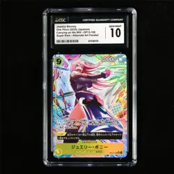 CGC 10 GEM MINT 2025 One Piece JPN Jewelry Bonney OP13-108 SR (Alt Art)(2) - Image 2