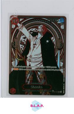 SHANKS ONE PIECE OP09-004 2025 3RD ANNIVERSARY GOLD JAPANESE - Image 1