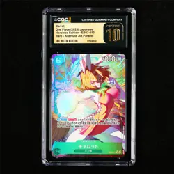 CGC 10 PRISTINE 2025 One Piece JPN Carrot EB03-013 R (Alt Art) - Image 2