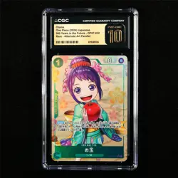 CGC 10 PRISTINE 2024 One Piece JPN Otama OP07-022 R (Alt Art) - Image 1