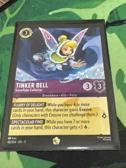 Disney Lorcana Tinker Bell - Snowflake Collector 48/204 Winterspell Regular NM - Image 1