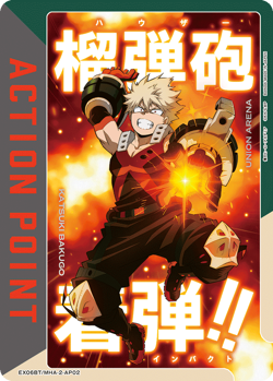 UNION ARENA EX06BT/MHA-2-AP02 Action Point Card AP My Hero Academia Vol.2 - Image 1