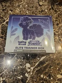 Pokemon TCG Sword & Shield Silver Tempest ETB Elite Trainer Box Factory Sealed - Image 1
